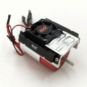 KYX 1/10 RC Crawler disipador de calor de metal para TRX-4 SCX10 II D90