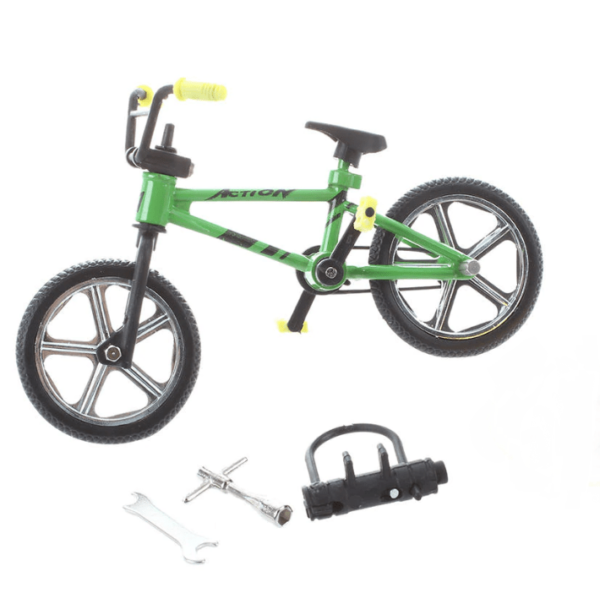 Decoración CJG Set Mini Bicicleta 1/10 para RC Crawler