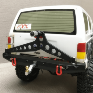 Repuesto KYX Parachoques trasero de aleación para Traxxas TRX-4 con cabestrante