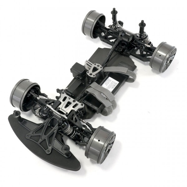 Hobao Hyper VTE On-Road Brushless 1/8 80% ARR Scooter (Transparente) - Imagen 2