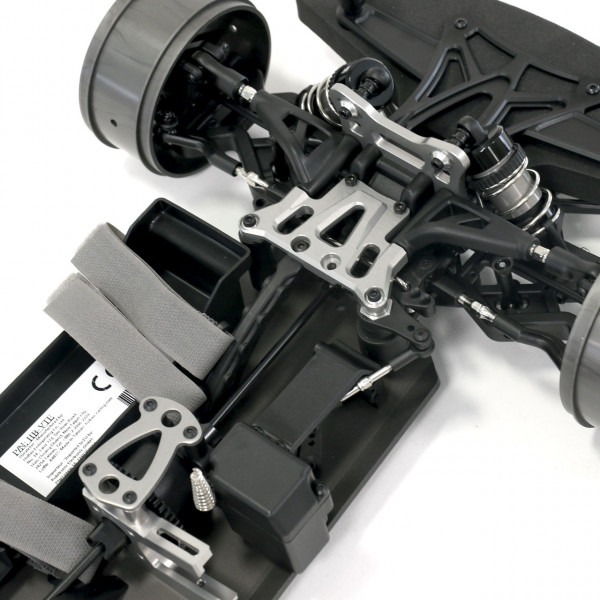 Hobao Hyper VTE On-Road Brushless 1/8 80% ARR Scooter (Transparente) - Imagen 4